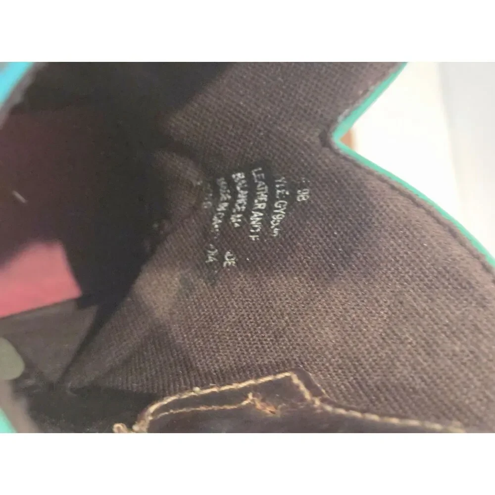 Justin Gypsy Nettie Womens Brown Turquoise Square Toe Cowboy Boots GY9536 Size 9